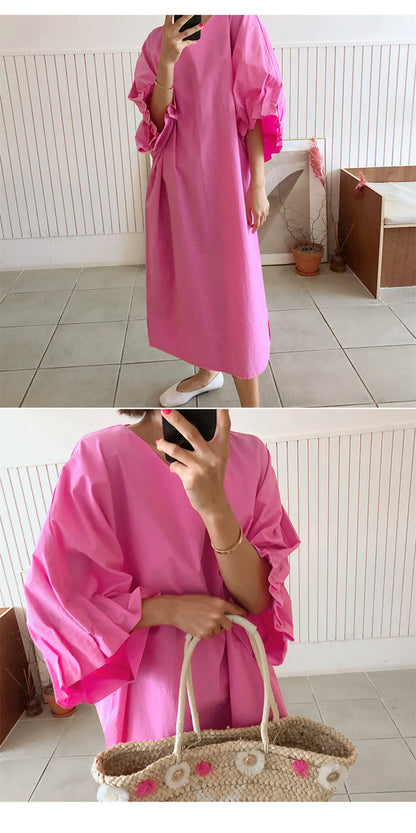 Summer Lovely Casual Plus Sizes Long Dresses
