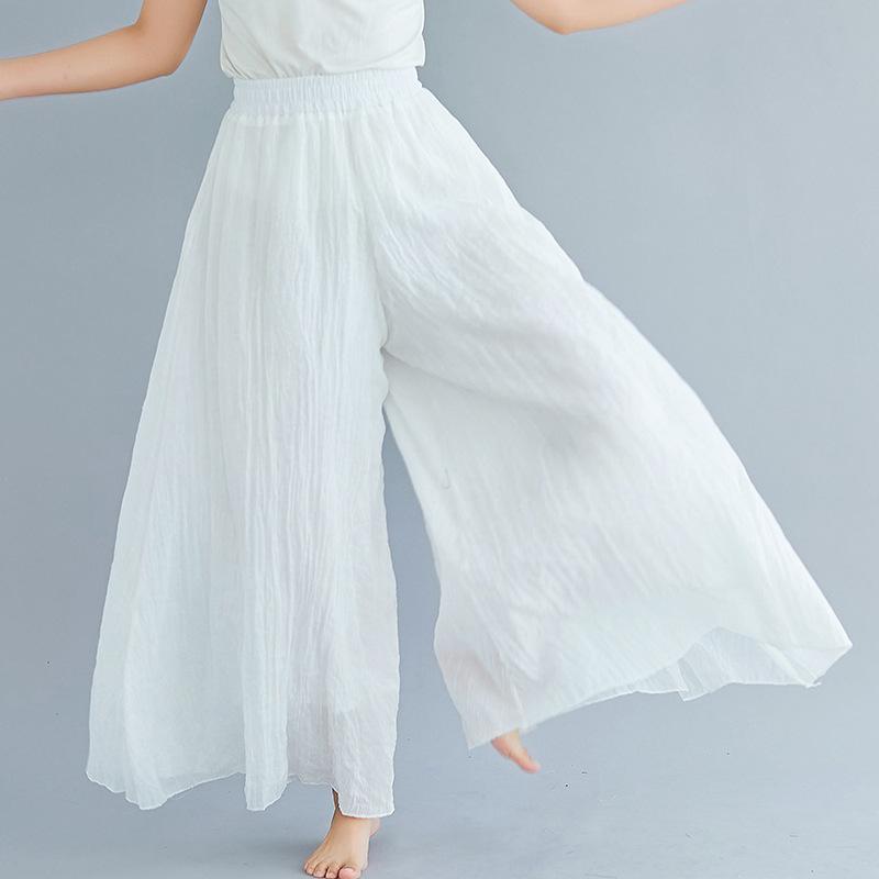 Women Summer Linen Loose Pants-STYLEGOING