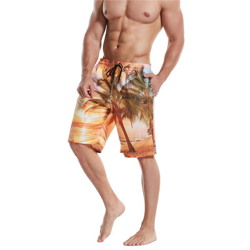 Men's Sumer Beach Quick Dry Clorful Shorts-STYLEGOING