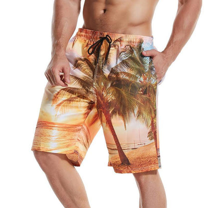 Men's Sumer Beach Quick Dry Clorful Shorts-STYLEGOING