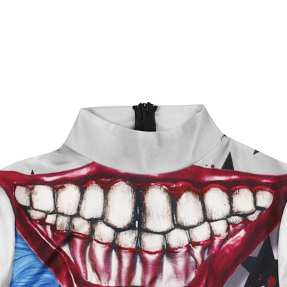 Halloween 3D Horrible Print Jumpsuits Cosplay for Women