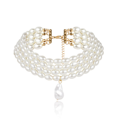 Personality String Beads Necklace for Women