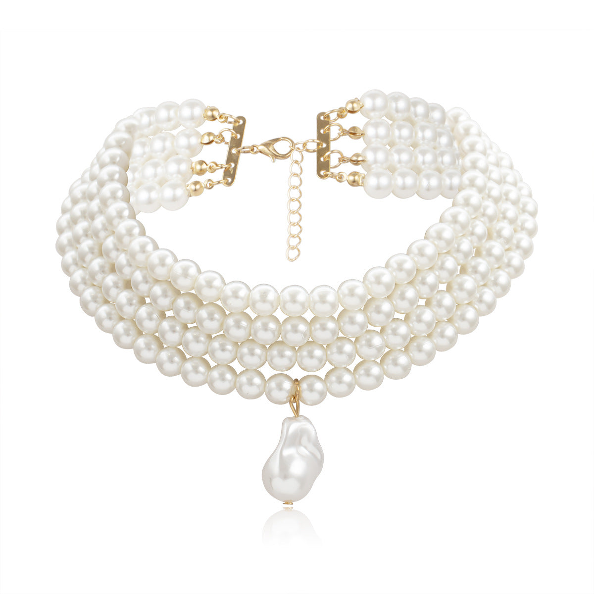 Personality String Beads Necklace for Women