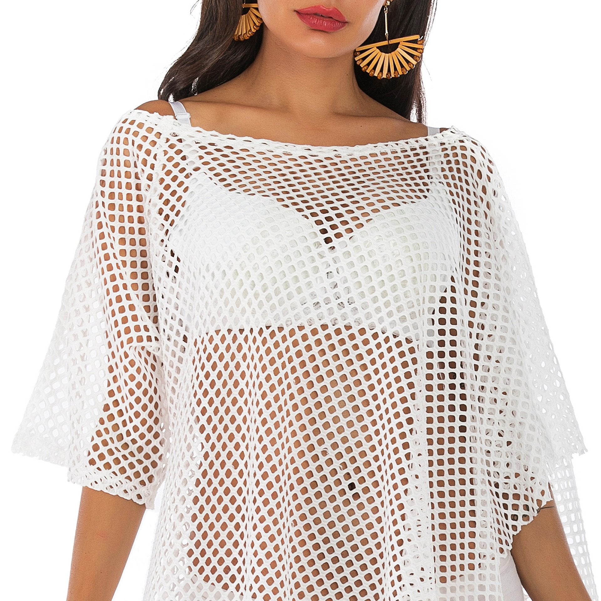 Summer Off The Shoulder Sexy Cover Ups-STYLEGOING