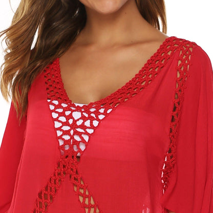 Irregular Summer Sexy Tassel Beach Dresses-STYLEGOING
