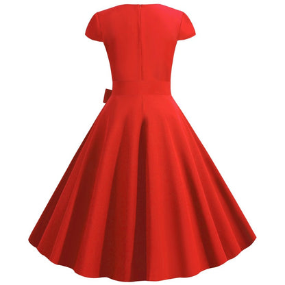 Sexy Sweetheart Vintage Belt Dresses-STYLEGOING