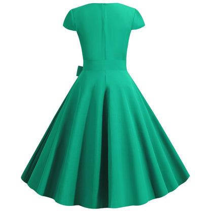 Sexy Sweetheart Vintage Belt Dresses-STYLEGOING