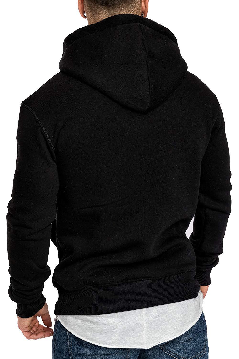 Men Long Sleeves Fall Hoodies-STYLEGOING