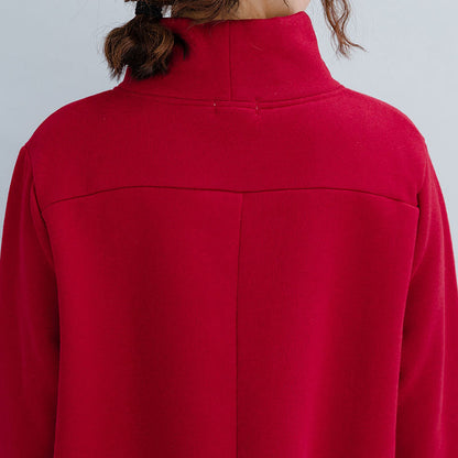 Casual Turtleneck Women Plus Sizes Hoodies
