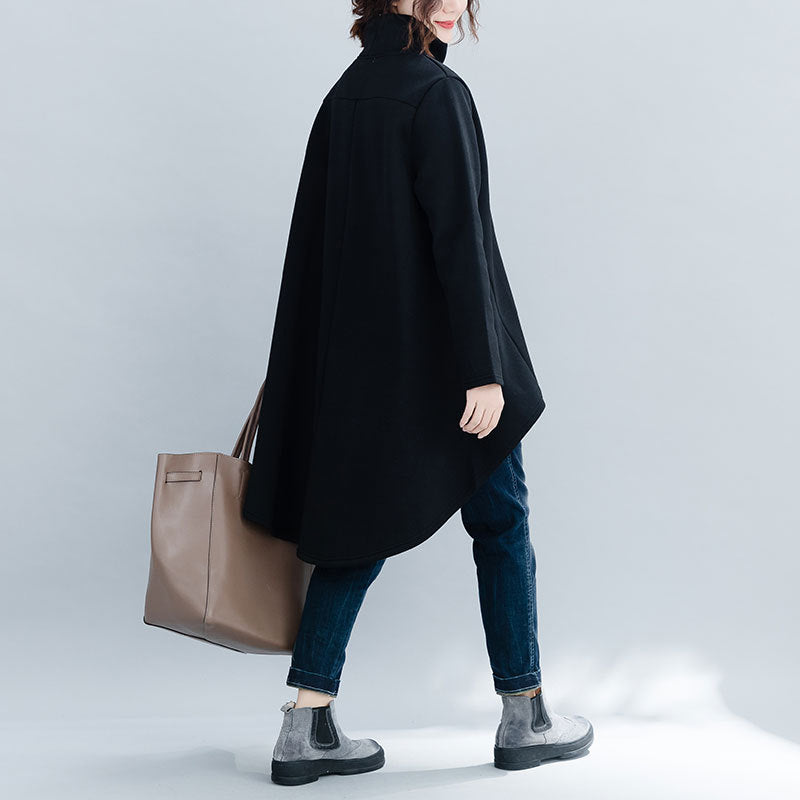 Casual Turtleneck Women Plus Sizes Hoodies