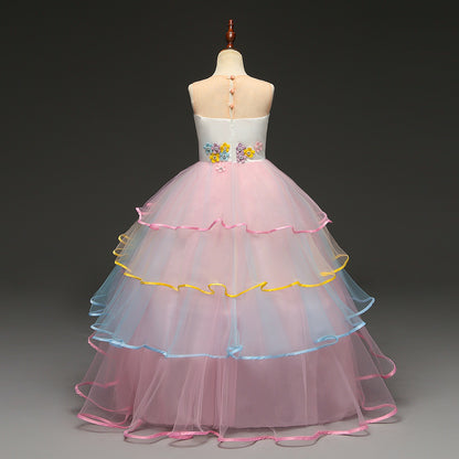 Lovely Unicorn Princess Ball Gown Dresses