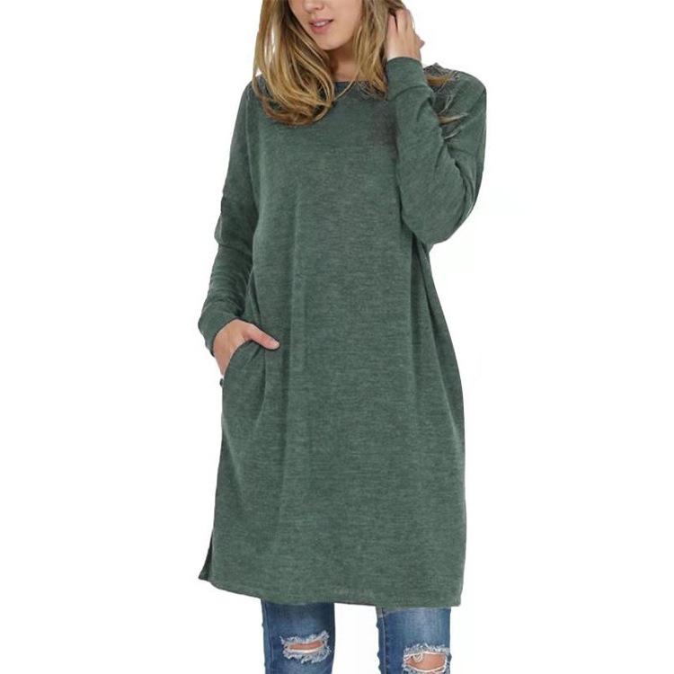 Casual Women Round Neck Long Sleeves Shirts