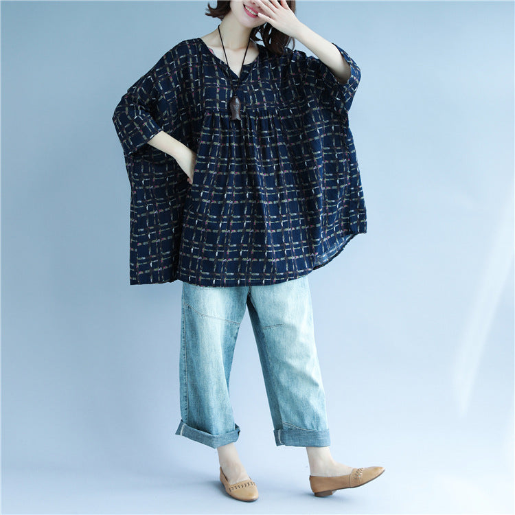Vintage Summer Plus Sizes Women T Shirts
