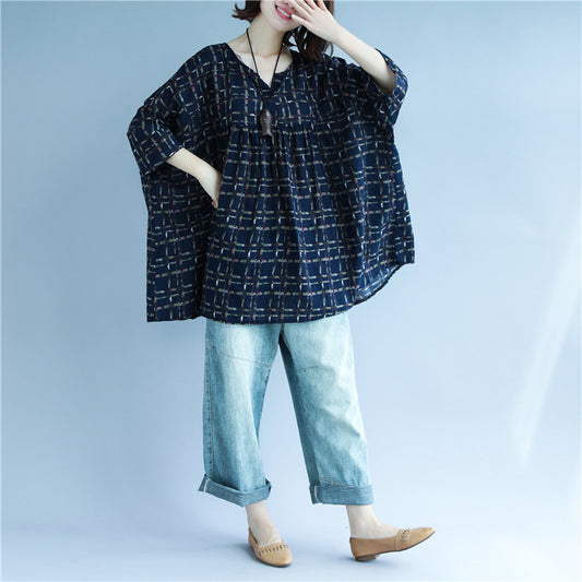 Vintage Summer Plus Sizes Women T Shirts