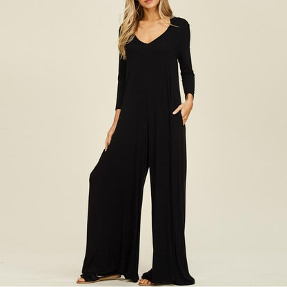 Fall Women Long Sleeves Jumpsuits with Hat-STYLEGOING
