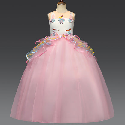 Lovely Unicorn Princess Ball Gown Dresses