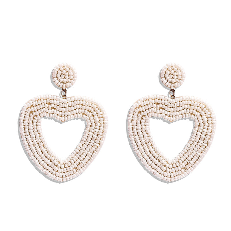 Ethic Bohemian Sweetheart Handmade Earrings