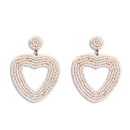 Ethic Bohemian Sweetheart Handmade Earrings