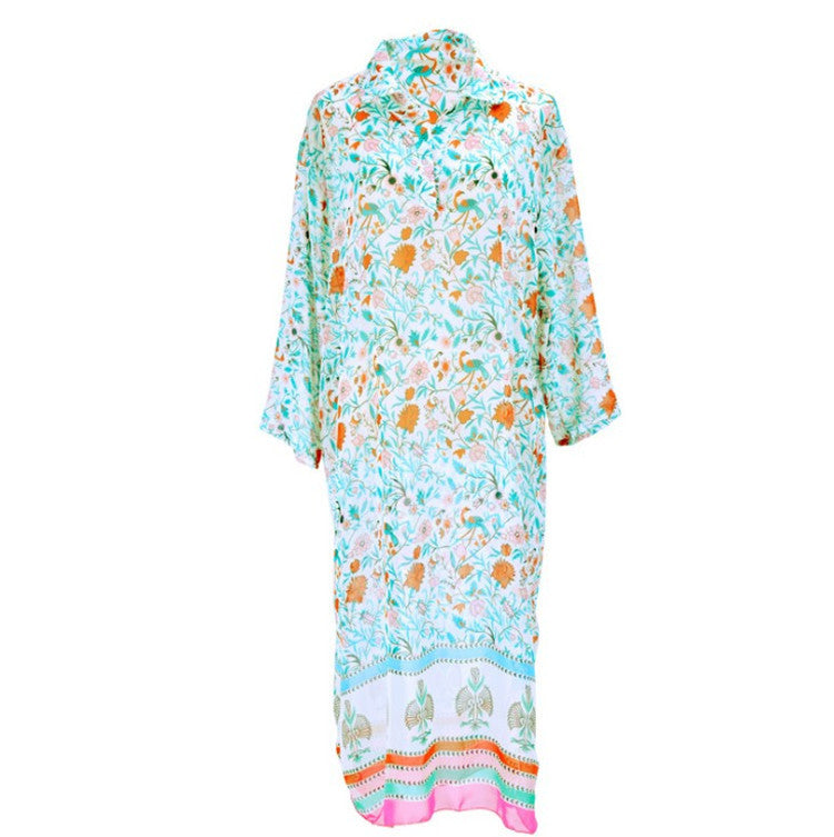 Chiffon Summer Holiday Beach Romper Cover Up Dresses