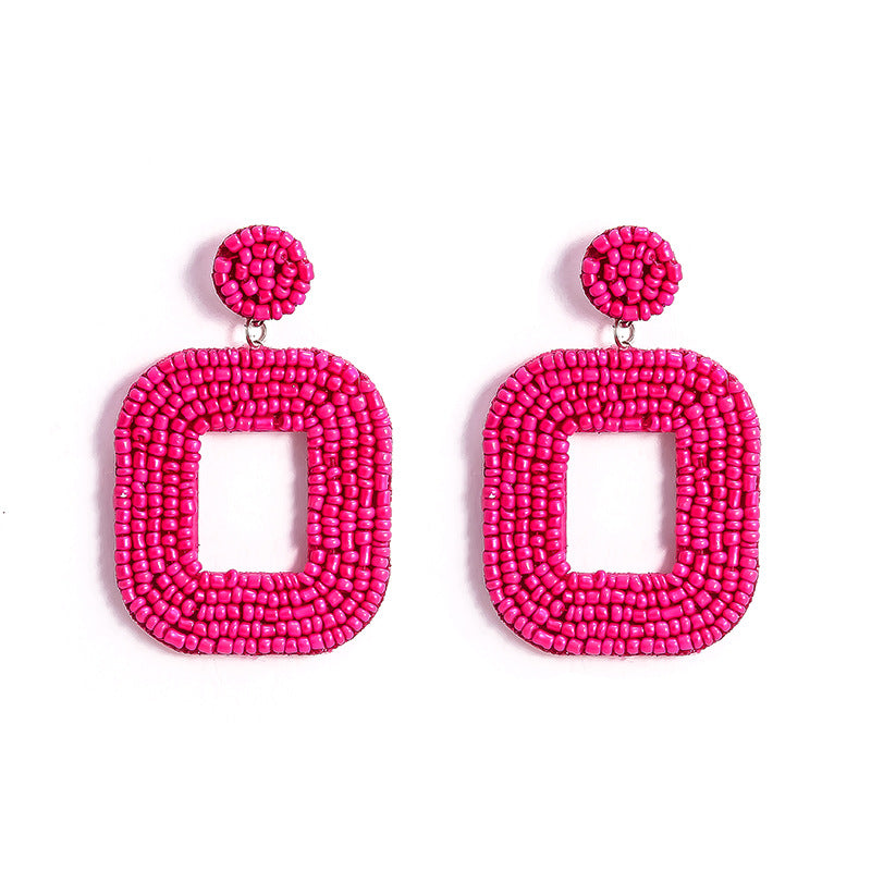 Ethic Bohemian Sweetheart Handmade Earrings