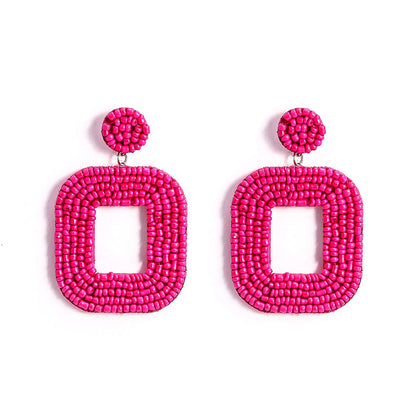 Ethic Bohemian Sweetheart Handmade Earrings