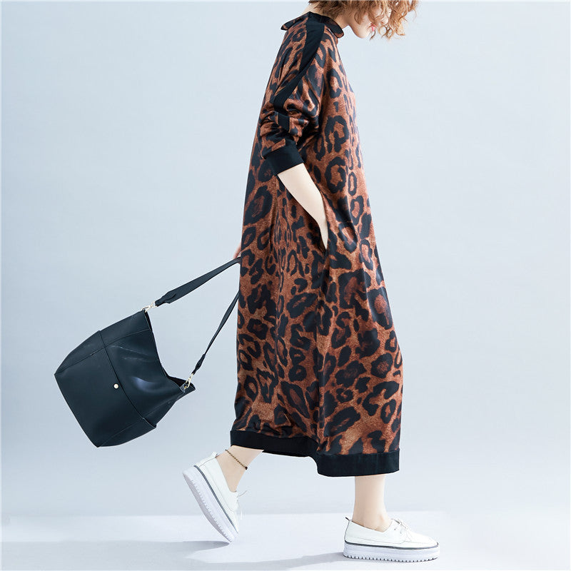Plus Sizes Women Fall Long Dresses