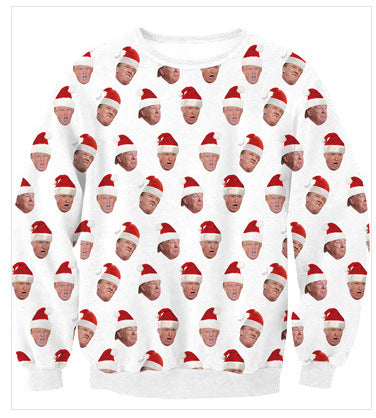 Merry Christmas 3D Print Pullover Hooides
