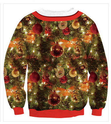 Merry Christmas 3D Print Pullover Hooides