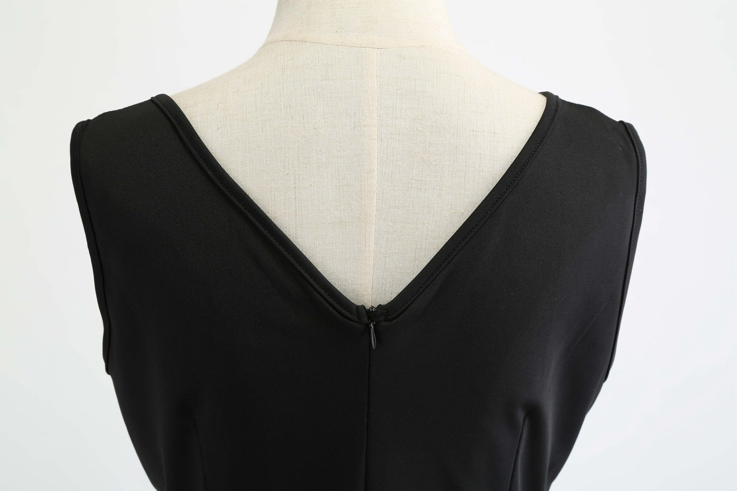 Sleeveless Round Neck Christmas Backless Dresses