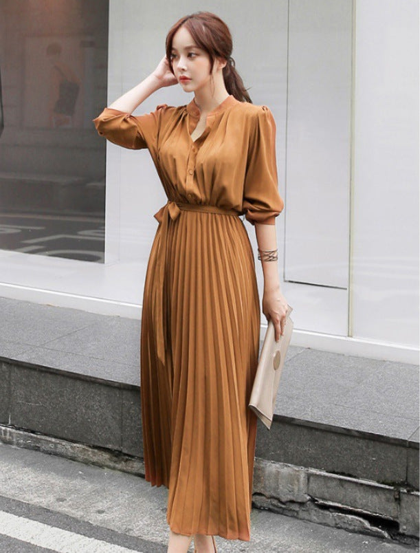 Elegant Chiffon Holiday Dresses with Long Sleeves