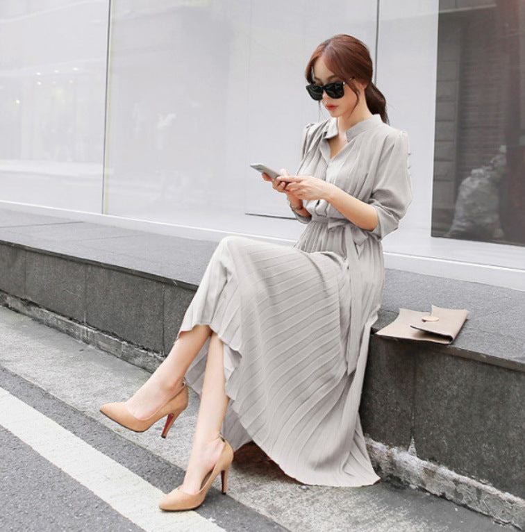 Elegant Chiffon Holiday Dresses with Long Sleeves