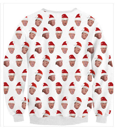 Merry Christmas 3D Print Pullover Hooides
