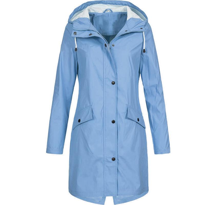 Women Outdoor Plus Size Fall Overcoats-STYLEGOING