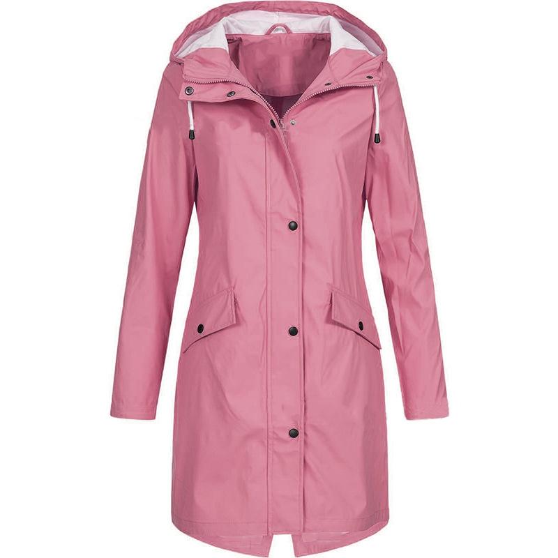 Women Outdoor Plus Size Fall Overcoats-STYLEGOING