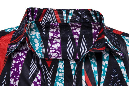 Ethnic Style Men‘s Short Sleeves Shirts