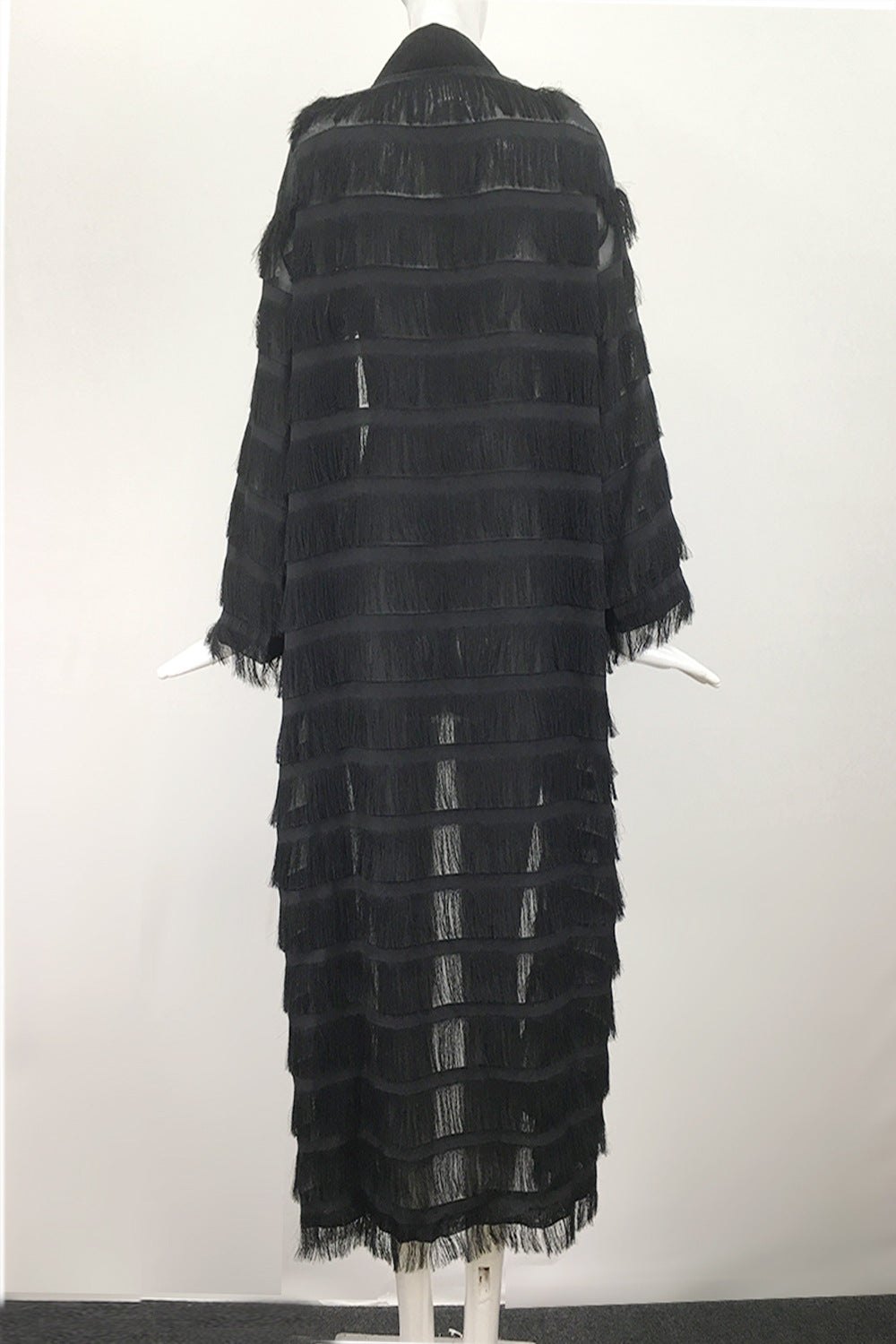 Gorgeous Tassels Plus Sizes Crdigan Overcoat Dresses