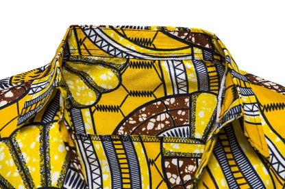 Ethnic Style Men‘s Short Sleeves Shirts
