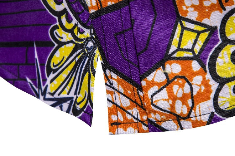 Ethnic Style Men‘s Short Sleeves Shirts
