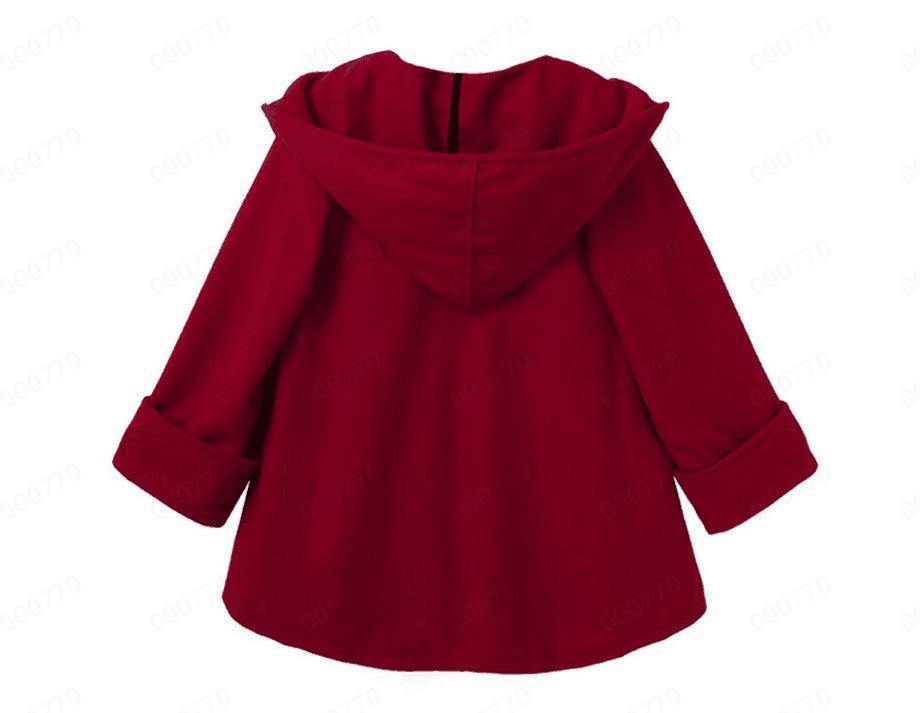 Women Casaul Long Sleeves Fall/winter Overcoat with Hat-STYLEGOING