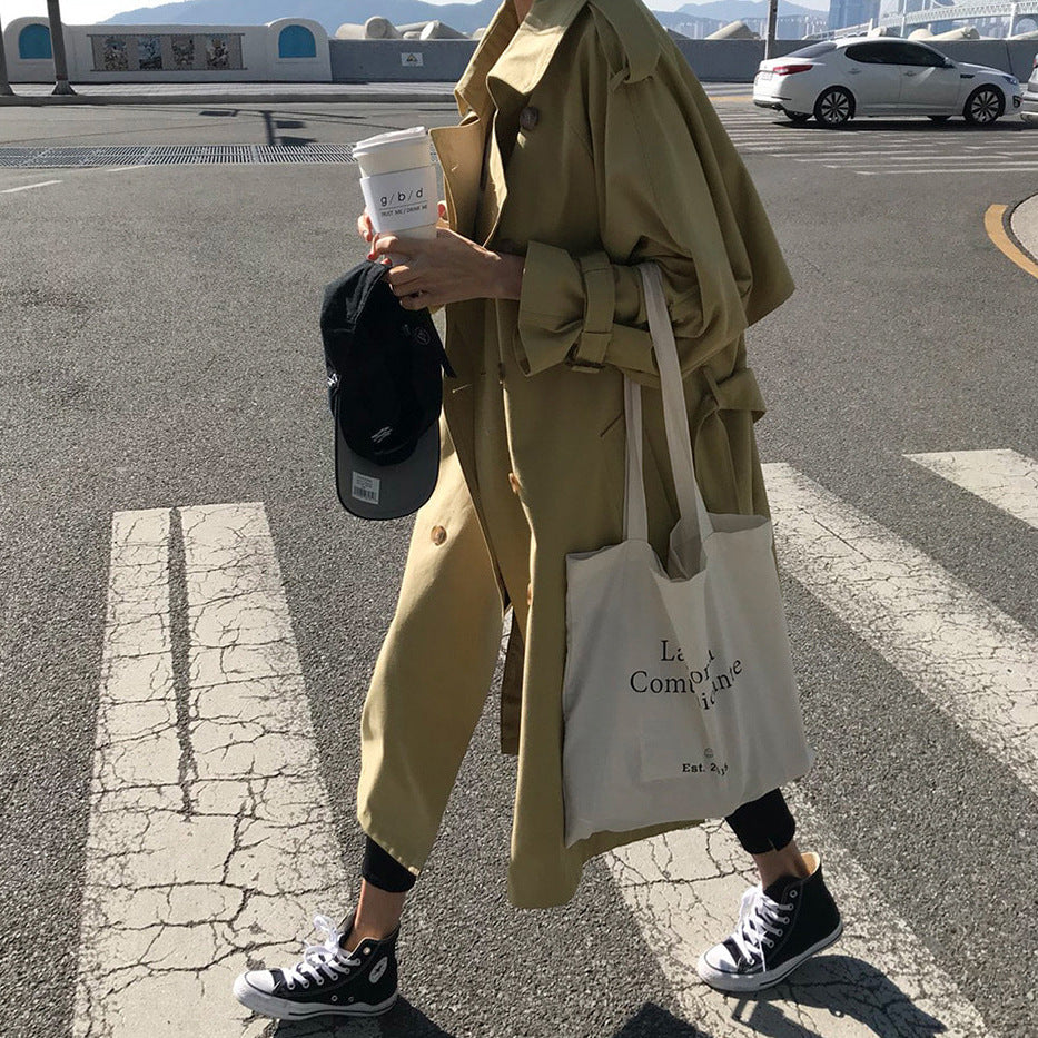 Casual Women Long Windbreak Coats