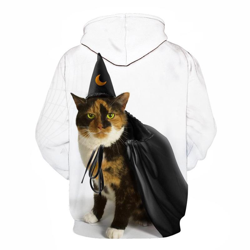 Lovely 3D Pumpkin Halloween Pullover Hoodies-STYLEGOING