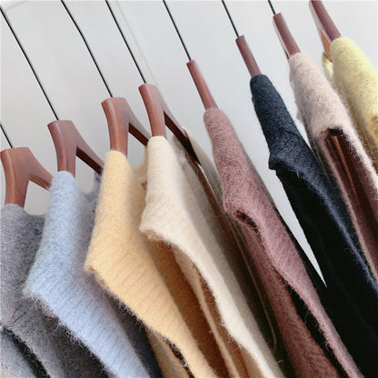 Casual Women V Neck Knitting Vest