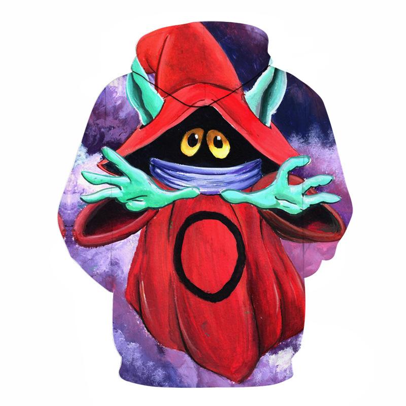 Lovely 3D Pumpkin Halloween Pullover Hoodies-STYLEGOING