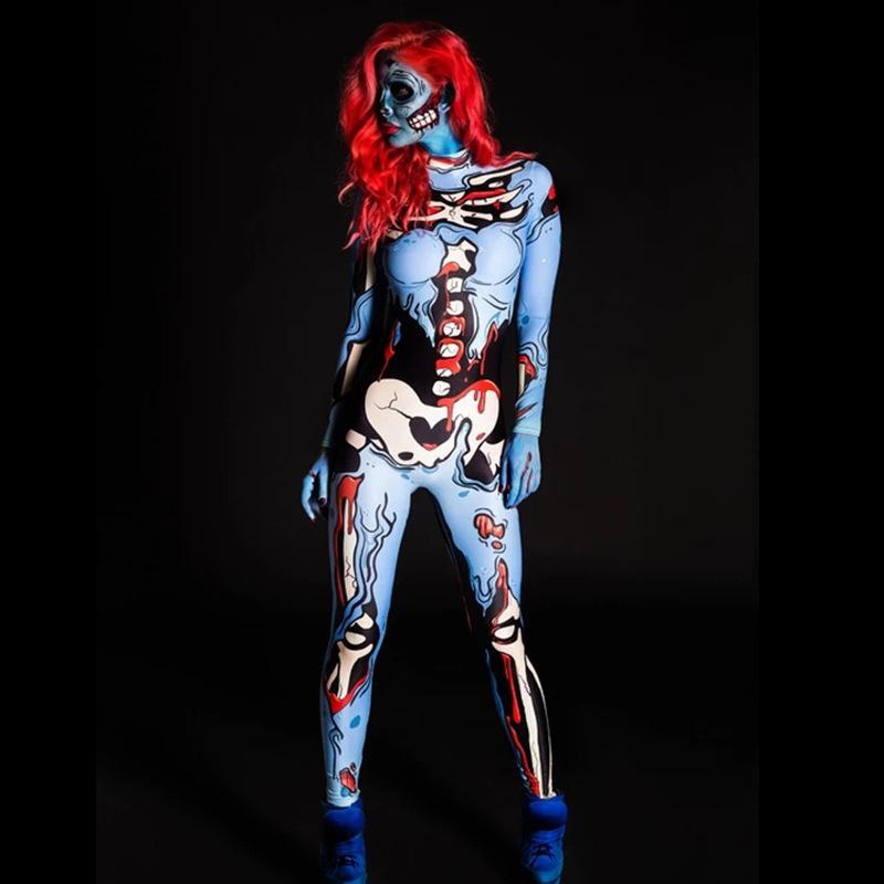 New Halloween Costume Party 3D Horrible Jumpsuit-STYLEGOING