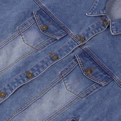 Casual Women Irregular Denim Vest