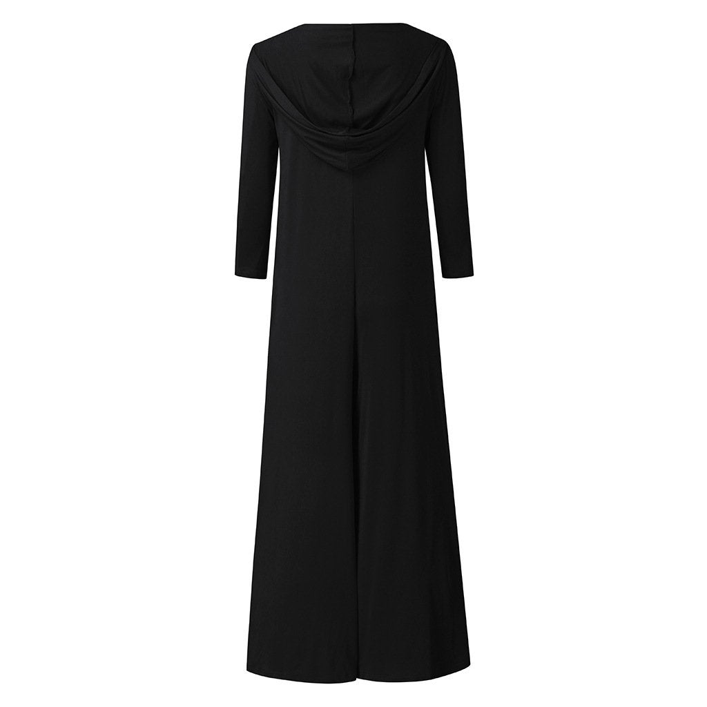 Fall Women Long Sleeves Jumpsuits with Hat-STYLEGOING