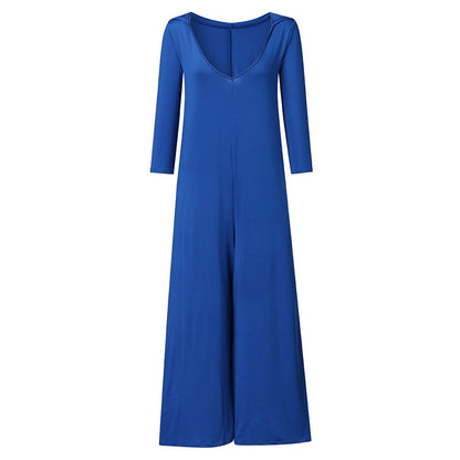 Fall Women Long Sleeves Jumpsuits with Hat-STYLEGOING