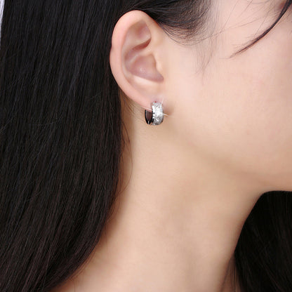 Stainless Steel Women Hook Earrings
