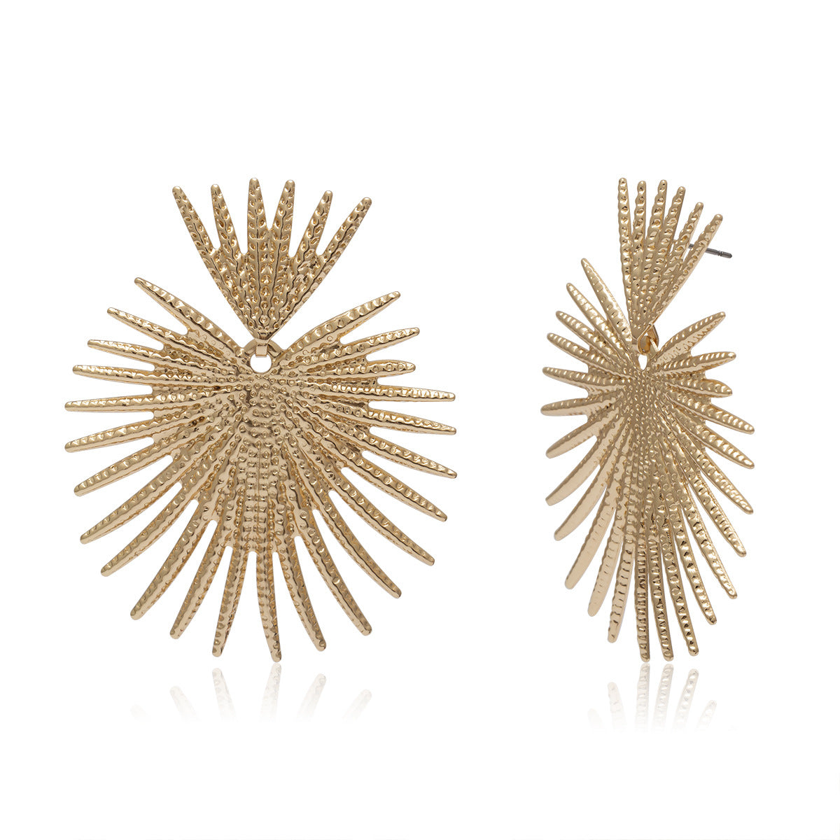 Women Sweethear Geometry Pattern Earrings