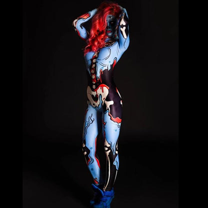 New Halloween Costume Party 3D Horrible Jumpsuit-STYLEGOING
